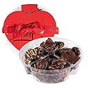 Box of Caramel Chocolate Covered Nuts - Assorted Variety of Chocolate Nuts, Pecan Patties, Almond, Cashew Clusters, Kosher - Dairy Free Chocolate Gift