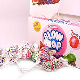 Charms Blow Pop Lollipops - Individually Wrapped Dual Candy and Gum Suckers - Peanut Free, Gluten Free - Bulk Treat for Kids and Adults - Assorted