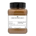 Raw Essentials Pumpkin Spice Seasoning | 7 oz Bottle | Warm & Aromatic Blend for Pies, Cakes, Lattes & More | Non-GMO, Gluten-Free, Paleo, Vegan