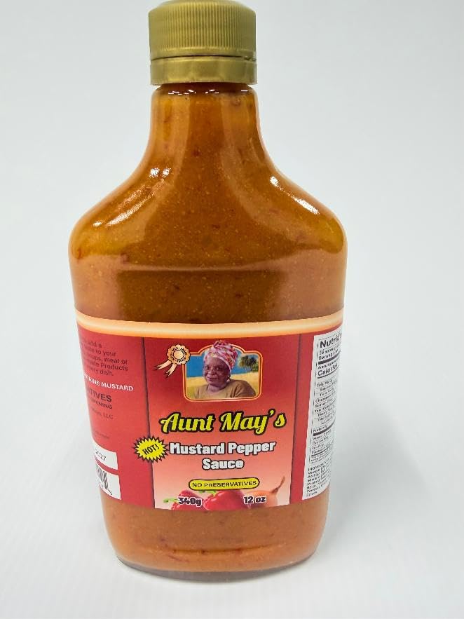3 pack Aunt Mays Mustard Pepper Sauce