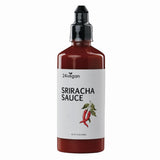 24Vegan All Natural Sriracha Hot Sauce - Clean Label, Chili Garlic Flavor, Non-GMO, No Preservatives, Certified Vegan Hot Sauce | 15.2 fl oz