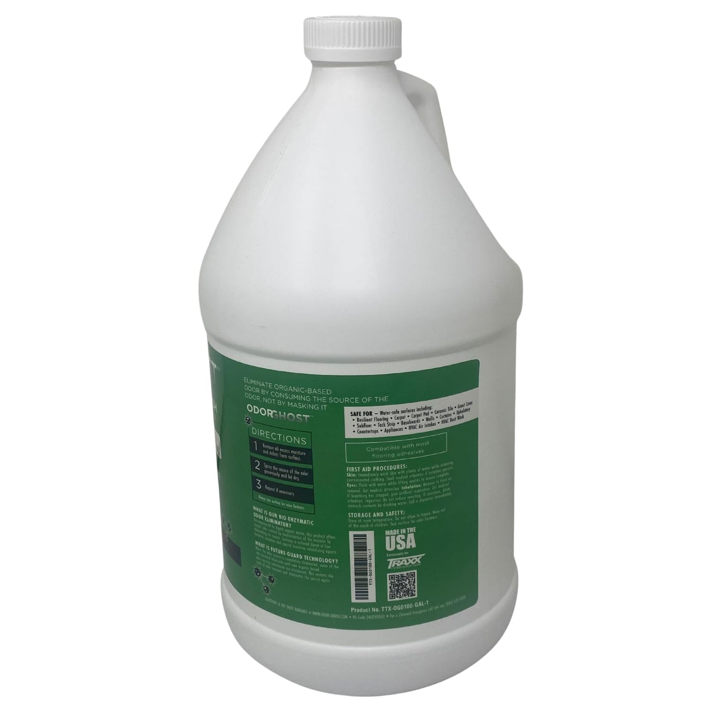 Multi-Surface Odor Eliminator - Odor Ghost - Eliminates Organic Based Odors - Resilient Flooring, Carpet, Tile, Grout, Countertops, Subfloor