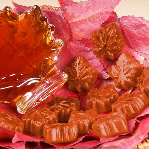 Turkey Hill Sugarbush 100% Pure Canadian Premium Maple Syrup Hard Candies Drops, Individually Wrapped Candy, 165 Units