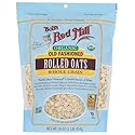 Bob's Red Mill Organic Old Fashioned Rolled Oats, 16oz (Pack of 1) - Organic, Non GMO, Whole Grain, Vegan, Kosher