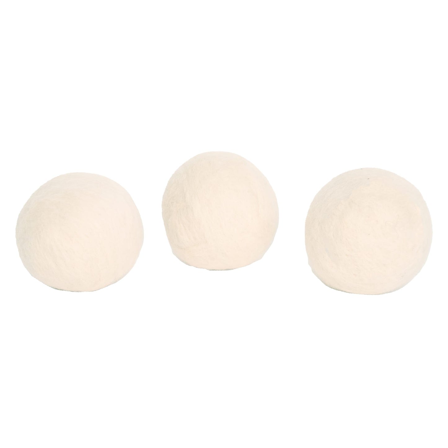 Reusable Wool Dryer Balls - Light Set (Pack of 3)