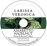 Amaretto Hazelnut French Roast Coffee (Single Serve K-Cup Pods) (Gourmet, Naturally Flavored, Whole Coffee Beans) (12 pods, ZIN: 571143)