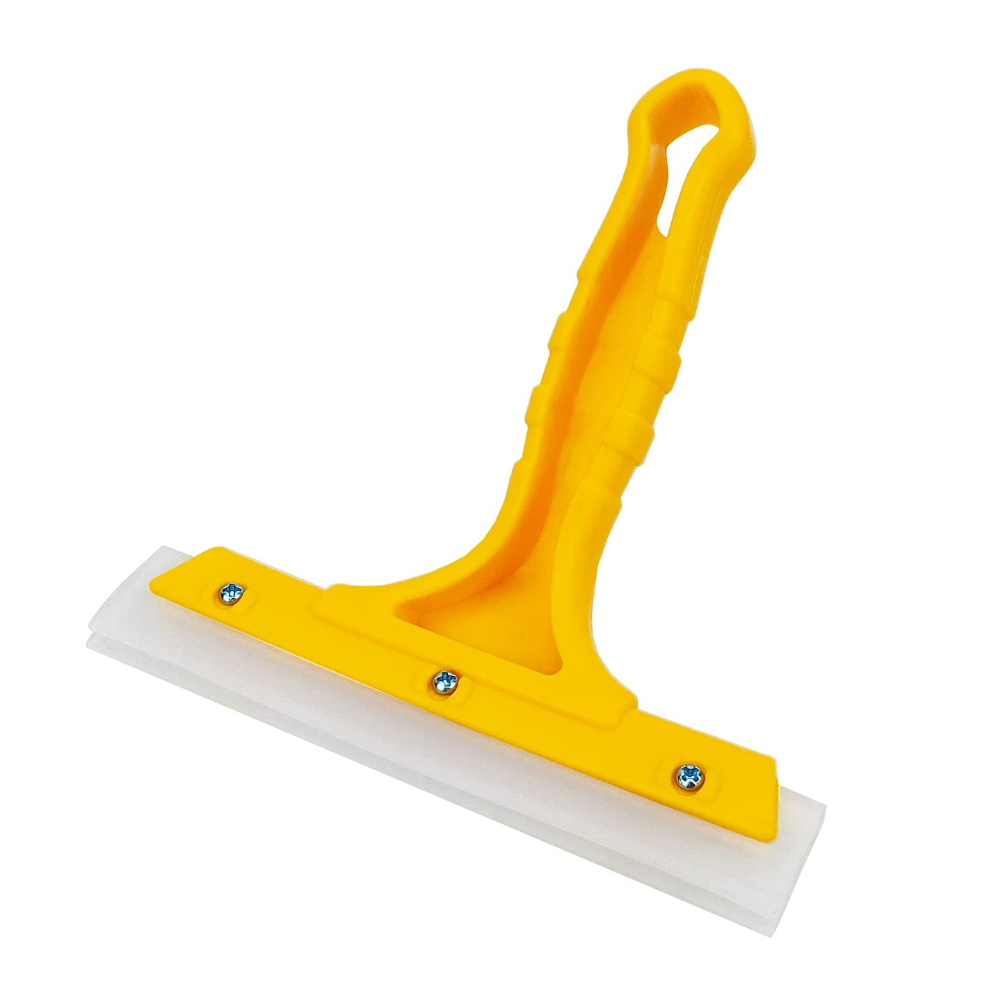 CCyanzi Silicone Blade Small Squeegee, Shower Glass Squeegee, Window Tint, for Window, Bathroom Mirrors, Shower Door and Car Windshield, 5.5x5.5inch