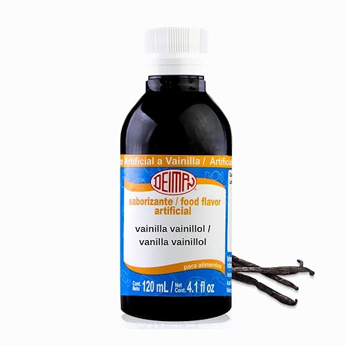 Deiman Artificial Food Flavoring Vanilla Vainillol Essence(4 fl oz)