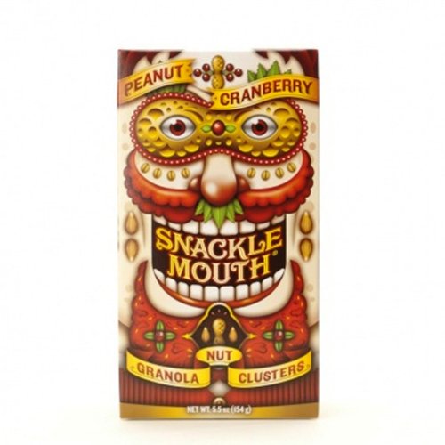 Snackle Mouth Granola, Peanut Cranberry, 5.5 Ounce