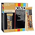 Kind Nuts & Spices , Caramel Almond Sea Salt, Count 12 (1.4-oz) - Healthy Snacks / Grab Varieties & Flavors