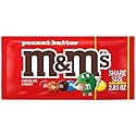 M&M'S Peanut Butter Chocolate Candy Sharing Size 2.83-Ounce Pouch