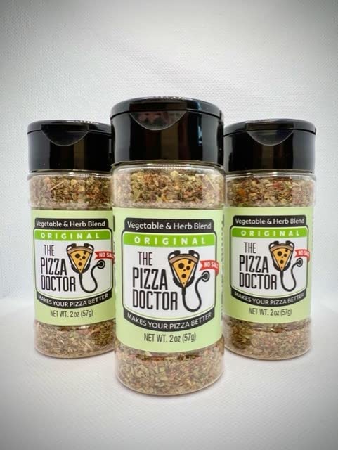 The Pizza Doctor all-natural no-salt Italian seasoning Makes Your Pizza Better