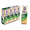 Lance Captain's Wafers Crackers Cream Cheese & Chives -Six Boxes of 8 Individual Packs