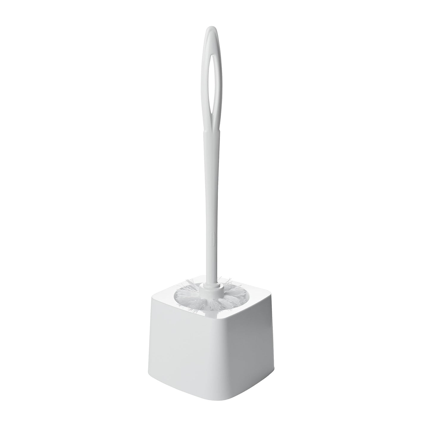 Rubbermaid Commercial Products 15" Toilet Brush, White, Toilet Bowl Brush for Bathroom, Professional/Janitorial Scrub Brush for Toilet