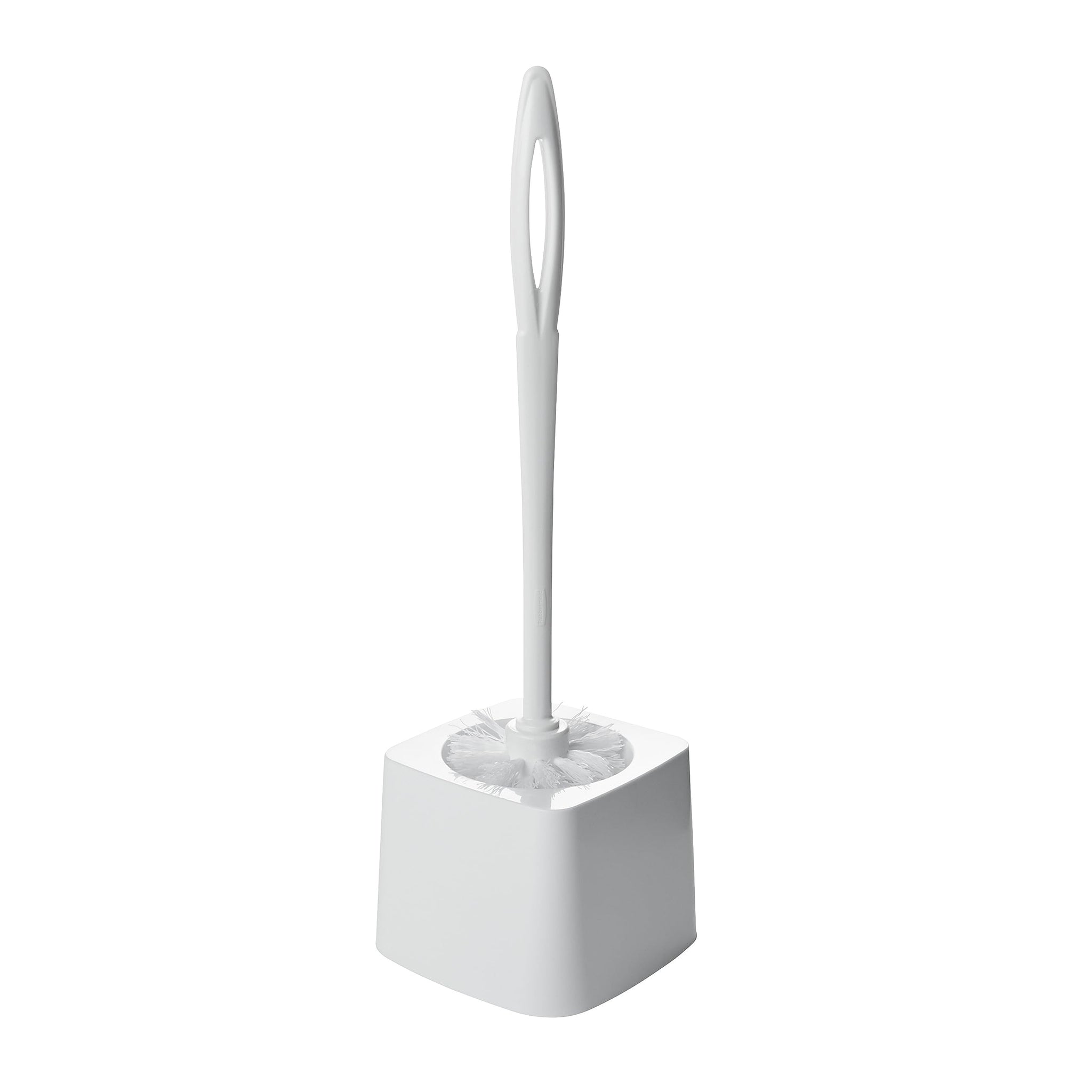 Rubbermaid Commercial Products 15" Toilet Brush, White, Toilet Bowl Brush for Bathroom, Professional/Janitorial Scrub Brush for Toilet