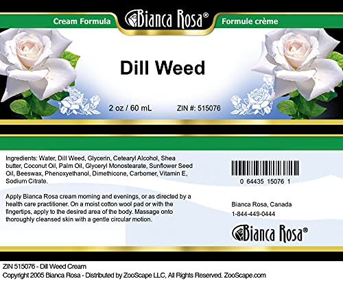 Bianca Rosa Dill Weed Cream (2 oz, ZIN: 515076) - 3 Pack