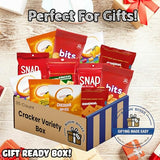 Bulk Crackers Variety Pack - Individually Wrapped Assortment of Crackers Snack Box for Adults and Kids - Shelf-Stable Office, School, Travel Snack