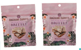Hawaiian Sweets White Chocolate Macadamia Nut Brittle (Pack of 2)