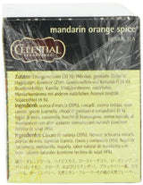 Celestial Seasonings Tea Herb Mandarin Orange Spice Bag, 20 ct