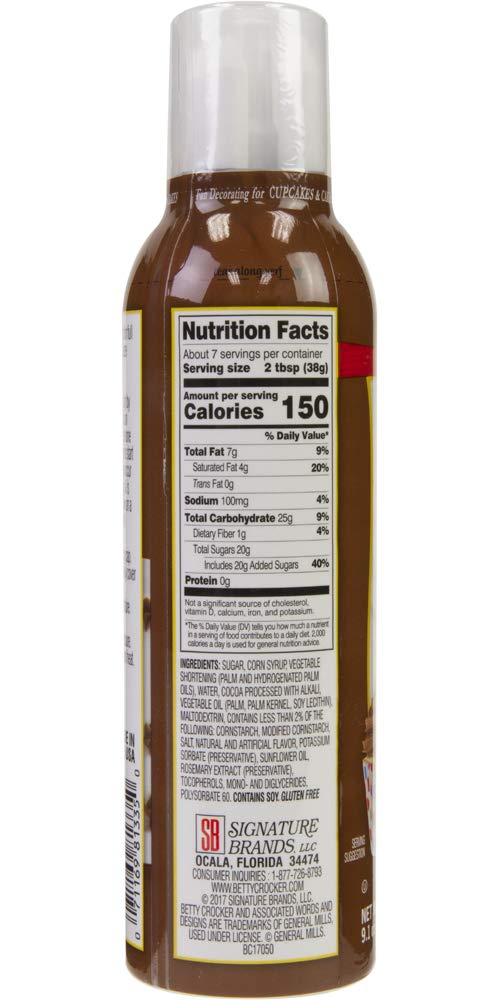 Betty Crocker Icing Cupcke Chocolate, 9.1 oz
