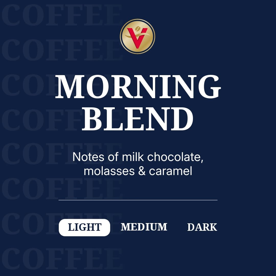 Victor Allen's Coffee Morning Blend, Light Roast, 200 Count, Single Serve Coffee Pods for Keurig K-Cup Brewers