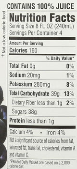R.W. KNUDSEN, Juice, Og2, Concord Grape, Pack of 6, Size 32 FZ, (Gluten Free GMO Free 95%+ Organic)