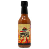 Goss Hot Sauce Colon Plow | Jalapenos, Corn Syrup, Reds Peppers, Vinegar, Garlic Paste -Red Hots Sauces - BBQ Sauce for Chip, Chicken Wings, Fish