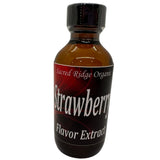 Strawberry Flavor Extract Organic 2 oz - Water Soluble, Sugar Free Flavor Drops for Drinks, Baking, Ice Cream, Water Flavoring, Natural Food Grade