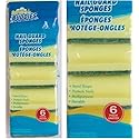 12 Durable Nail Guard Sponge Scrubbers Great for Dishes, Sinks, & Counter Tops Sponge (2)