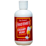 FROTHEE All Purpose Cocktail Foamer 8oz - Egg Substitute, Vegan, Gluten & Alcohol Free Foam - For Cocktails, Mocktails, & Shaken Drinks, 1 Pack