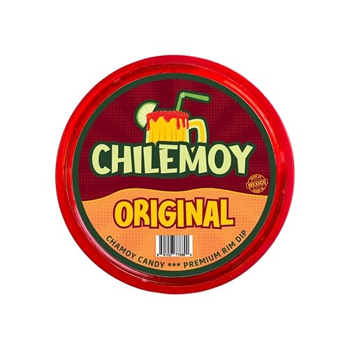 CHILEMOY Rim Dip Chamoy | Handcrafted Mexico | Chamoy Rim Paste for Cocktails, Seltzer, Michelada Rim Dip | Tajin Rimmer for Cocktails 8oz Original