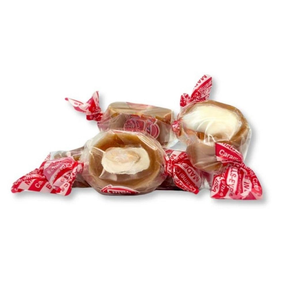 Chewy Caramel Cream Candies - 30 lb (Approx. 1,200 pieces)