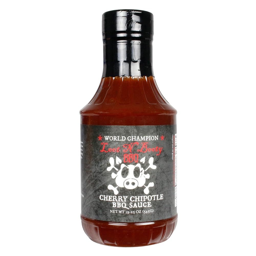 Loot N Booty Cherry Chipotle BBQ Sauce - 19.25 oz
