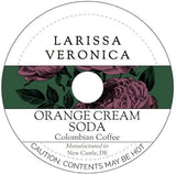 Orange Cream Soda Colombian Coffee (Single Serve K-Cup Pods) (Gourmet, Naturally Flavored, Whole Coffee Beans) (12 pods, ZIN: 575803)