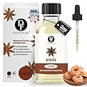 Dolce Flav Star Anise Extract - 2 Ounce Oil-Soluble Kosher, Sugar-Free, Concentrated Licorice Anise Flavoring for Baking, Cookies & Liqueurs, Includes