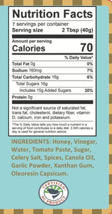 Lillie's of Charleston Chucktown Stinger (Hot Sauce + Honey) | Natural, No Preservatives, Vegan | Great with Chicken, Pork Ribs, Veggies, Fish, Fries