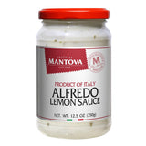 Mantova Alfredo Lemon Sauce, 12.5 oz. (Pack of 2), Product of Italy, Traditional, All-Natural, Ready-to-Eat Pasta Sauce, No Artificial Coloring