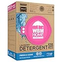 WBM Laundry Detergent Pods, 128 Count | Fresh & Clear Unscented | Laundry Pods 10x Ultrapower Cleaning With Color Protection and Eco-Friendly
