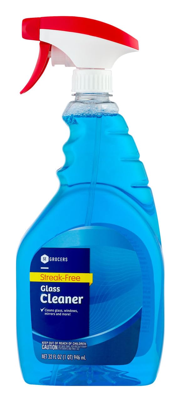 SE Grocers, Streak-Free Glass Cleaner Trigger, 32 Fl Oz