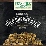 Frontier Co-op Wild Cherry Bark, 1lb Bulk Bag, Cut and Sifted - Natural Wild Crafted Herb - Perfect for Wild Cherry Bark Tea and Herbal Infusions