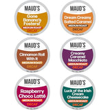 Maud's Flavored Decaf Coffee Pods Variety Pack, 24 ct, 6 Assorted Roasts & Flavors, Decaf Medium Roast Coffee in Single Serve Pods - 100% Arabica