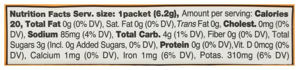 Cure Hydration Peach Tea Energy Drink Mix Sgl, 0.27 OZ