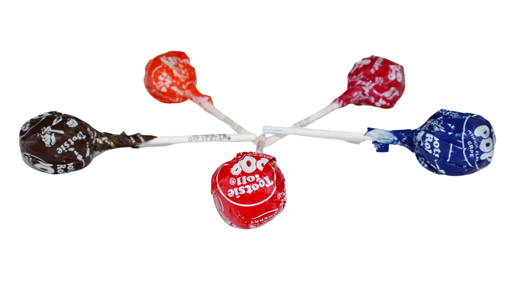 Assorted Fruit Flavored Tootsie Roll Pops- America's Favorite LolliPop with Chocolately Center- Classic, Bulk Sizes, Variety Pack (1 Pound)