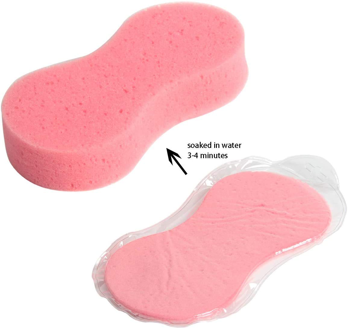 2 PCS Car Wash Sponges Handy Multi-Functional Washing Sponges Cleaning Scrubber Car Cleaning Supplies for Washing Cars and Kitchen with Vacuum
