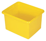 Rubbermaid Commercial Products Organizing Bin, Housekeeping Cart Accessories, 30 quart, Yellow