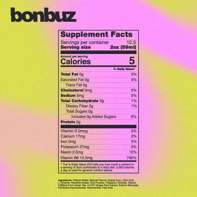 Bonbuz Alcohol Free Alchemy Spirit - 750ml, Non Alcoholic, Low Calorie, Keto, Gluten-Free, Sugar-Free Liquor Replacement, Slowburn + Cocktail Shaker
