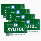 Korean Xylitol Chewing Gum?Intense Cool Mint Flavor for Fresh Breath, Perfect for Driving, Office & Casual Use, Imported Sugar-Free Gum, Long-Lasting