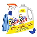 Shout Triple-Acting Laundry Stain Remover 60 fl. oz. refill + 22 fl. oz. trigger plus cleaning Towels