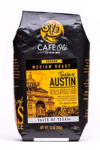 HEB Cafe Ole Taste of Austin Ground Coffee 12 oz (Pack of 1)