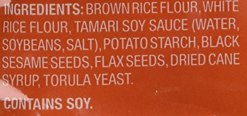Trader Joe's Multiseed with Soy Sauce Rice Crackers Pack of 2